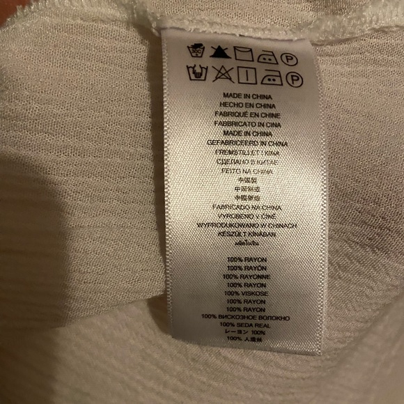 Michael Kors sleeveless top in White size 2 - Picture 5 of 5